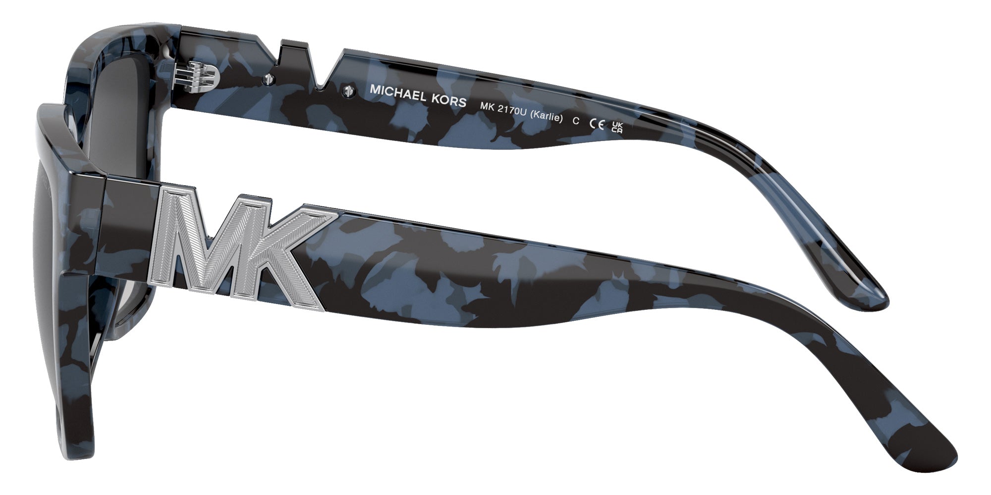 MICHAEL KORS MK2170U Karlie 33338G 54 - Blue Tortoise / Dark Gray Gradient #id:mk2170u33338g_s:100110