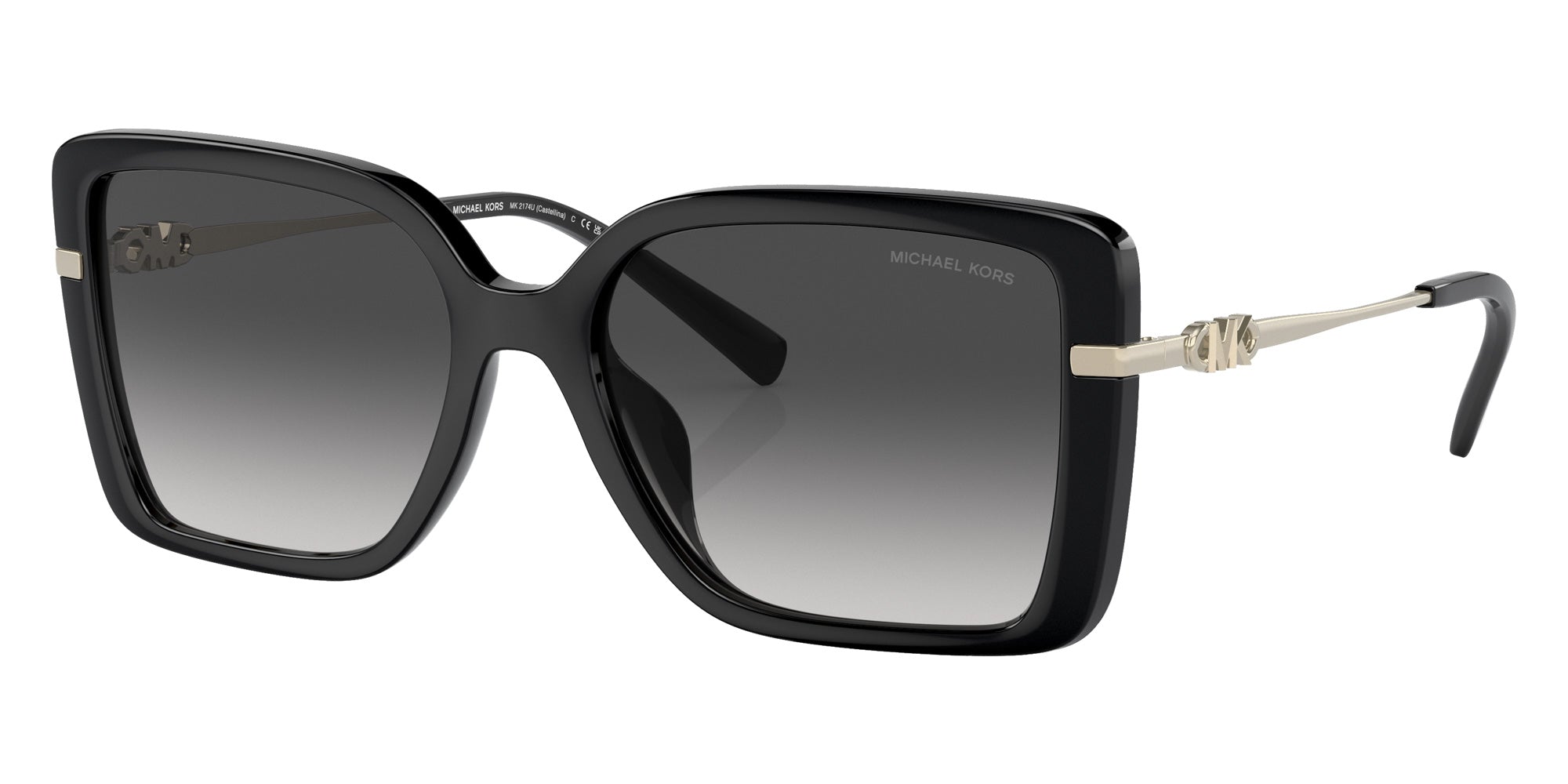 MICHAEL KORS MK2174U Castellina 30058G 55 - Black / Dark Gray Gradient #id:mk2174u30058g_s:100105