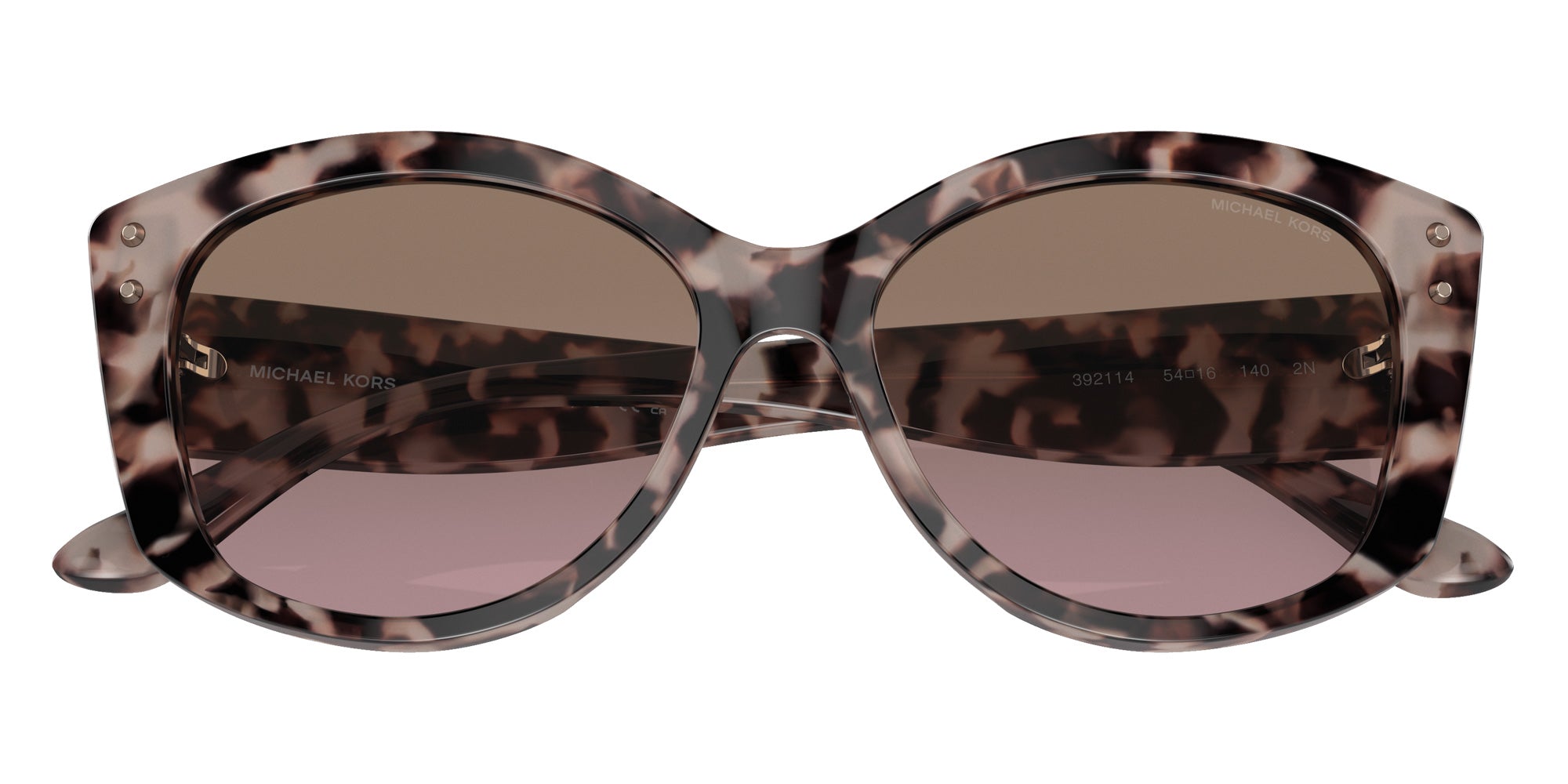 MICHAEL KORS MK2175U Charleston 392114 54 - Royal Pink Tortoise Bio / Brown Rose Gradient #id:mk2175u392114_s:102120