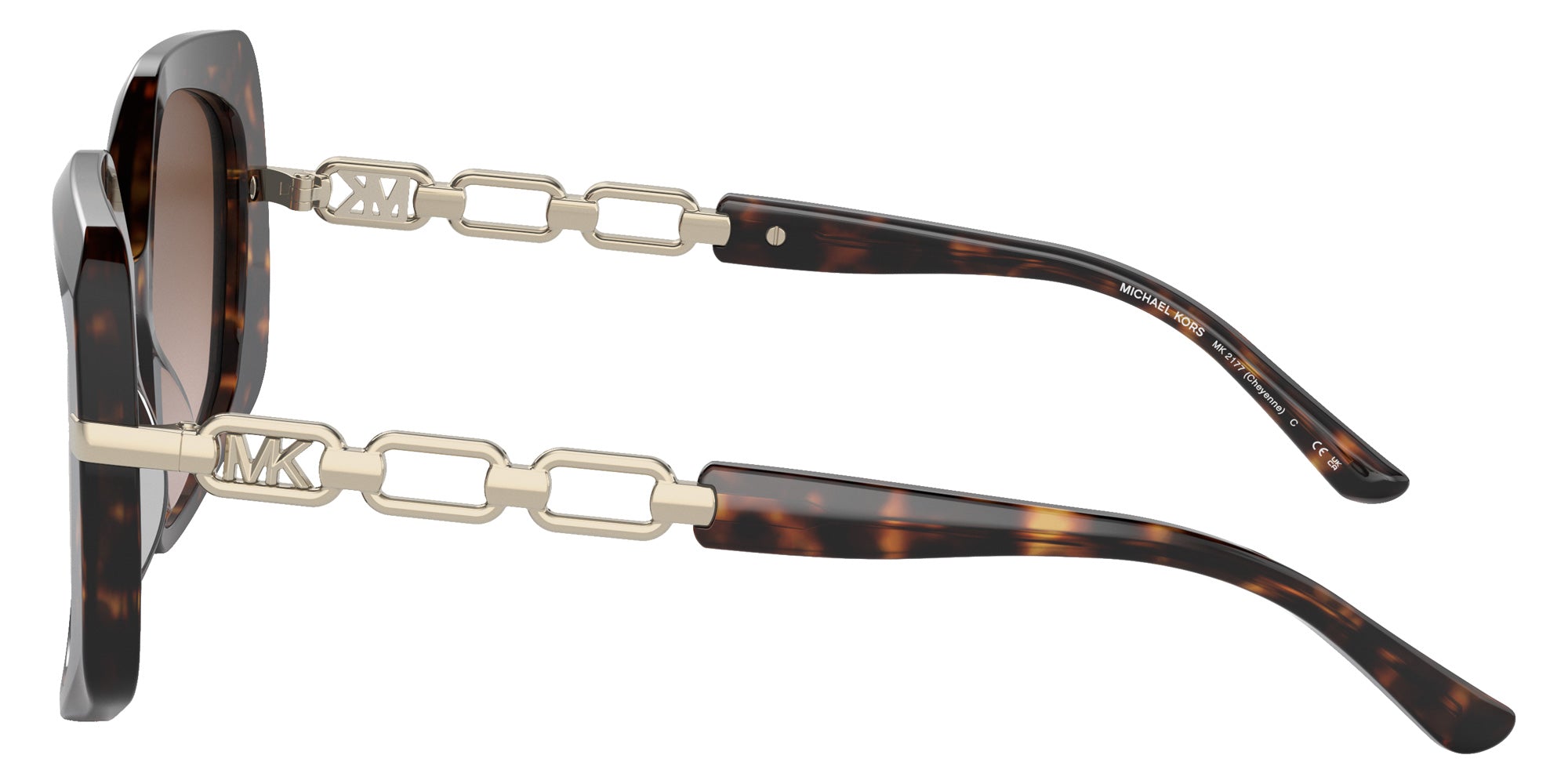 MICHAEL KORS MK2177 Cheyenne 300613 56 - Dark Tortoise / Brown Gradient #id:mk2177300613_s:100110