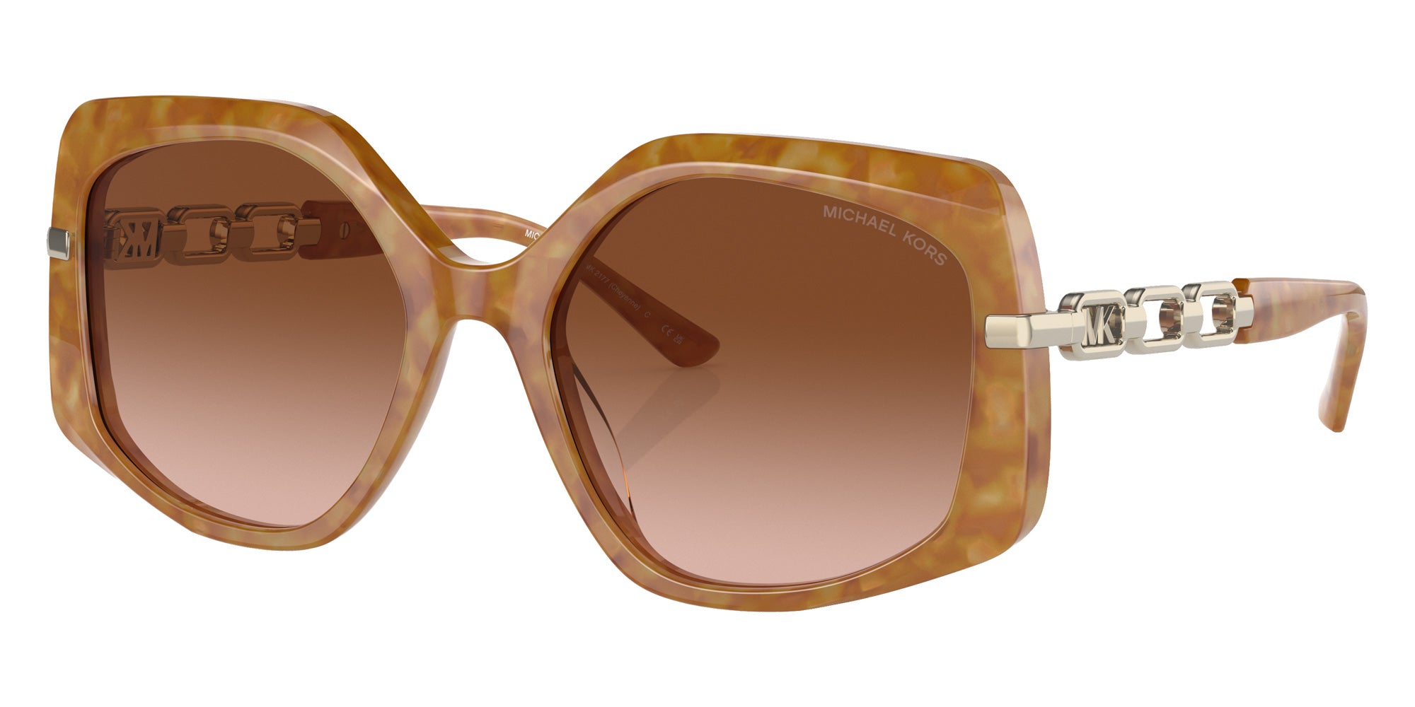 MICHAEL KORS MK2177 Cheyenne 39153B 56 - Marigold Tortoise #id:mk217739153b_s:100105