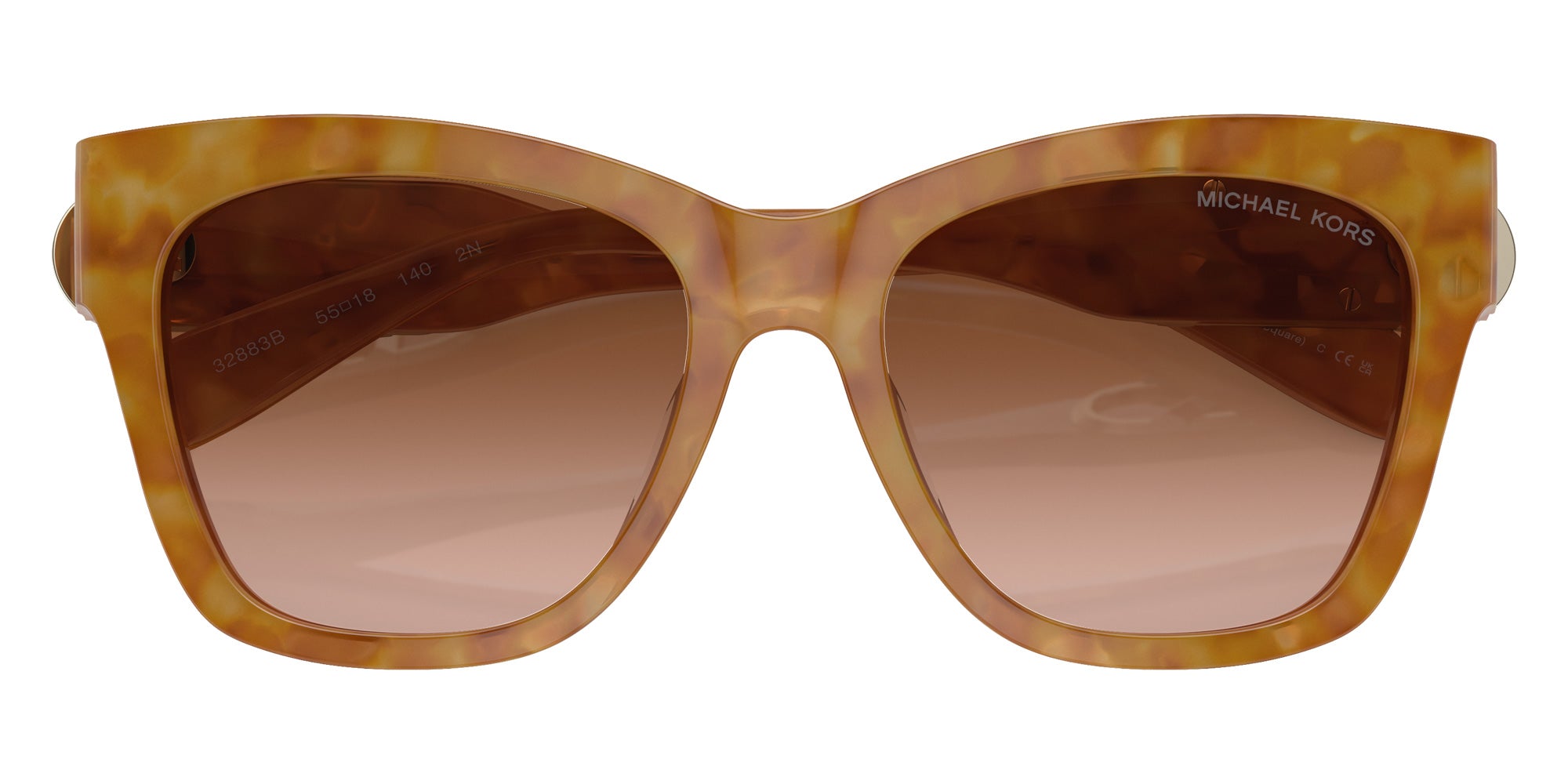 MICHAEL KORS MK2182U Empire Square 32883B 55 - Amber Tortoise #id:mk2182u32883b_s:100120