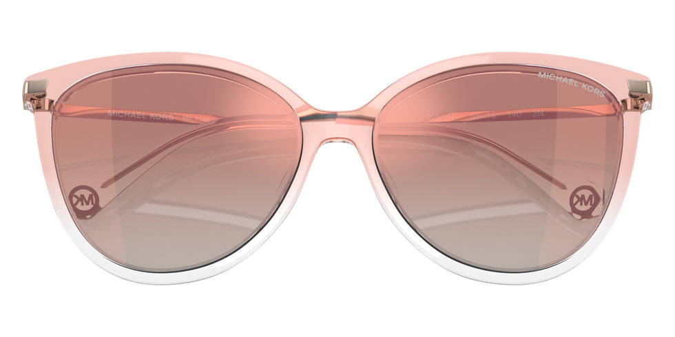 MICHAEL KORS MK2184U Dupont 32556F 56 - Pink To Clear / Rose Gold Gradient Mirrored #id:mk2184u32556f_s:102120