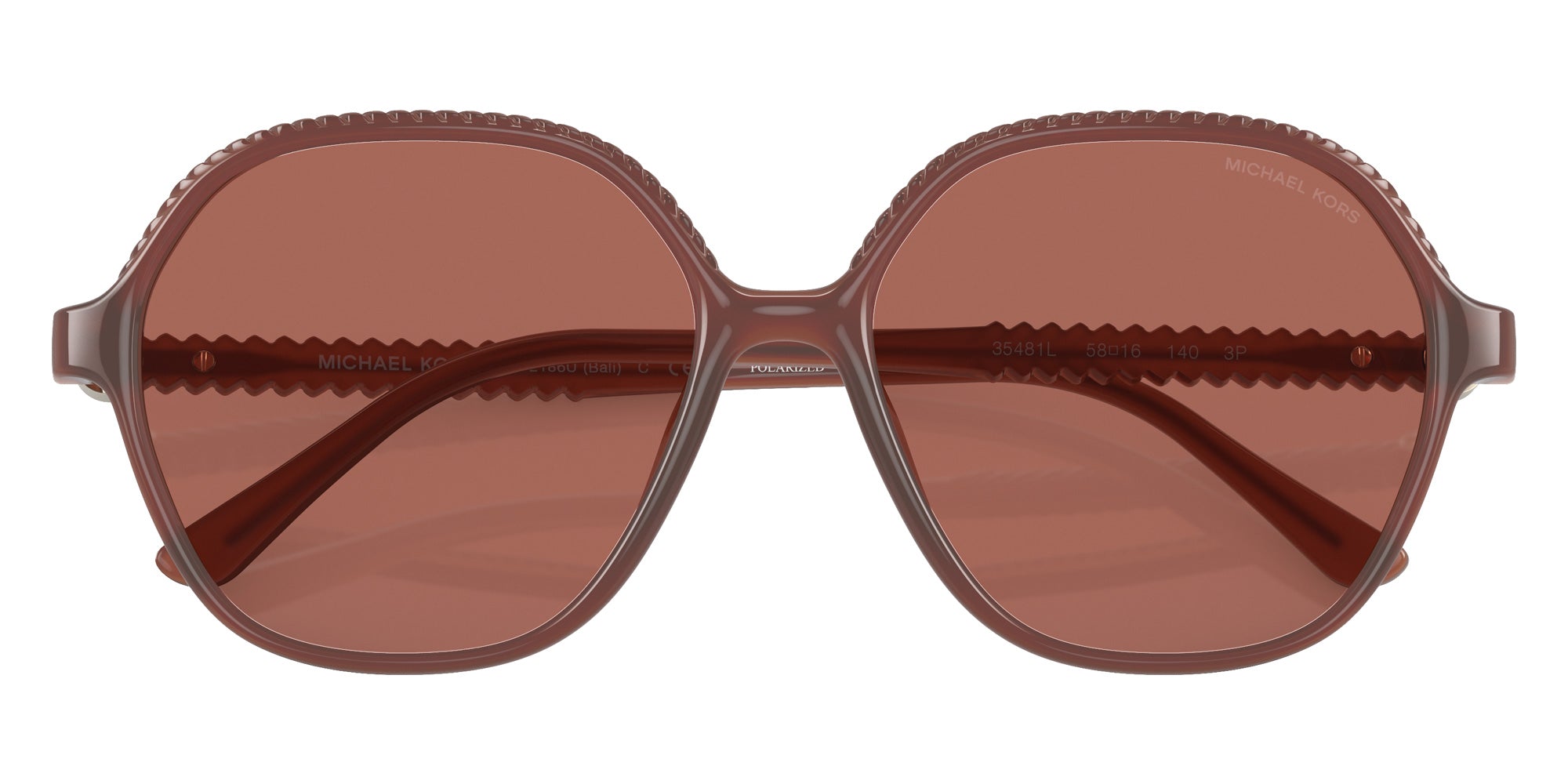 MICHAEL KORS MK2186U Bali 35481L 58 - Milky Primrose / Brown Sunset Polarized #id:mk2186u35481l_s:100120