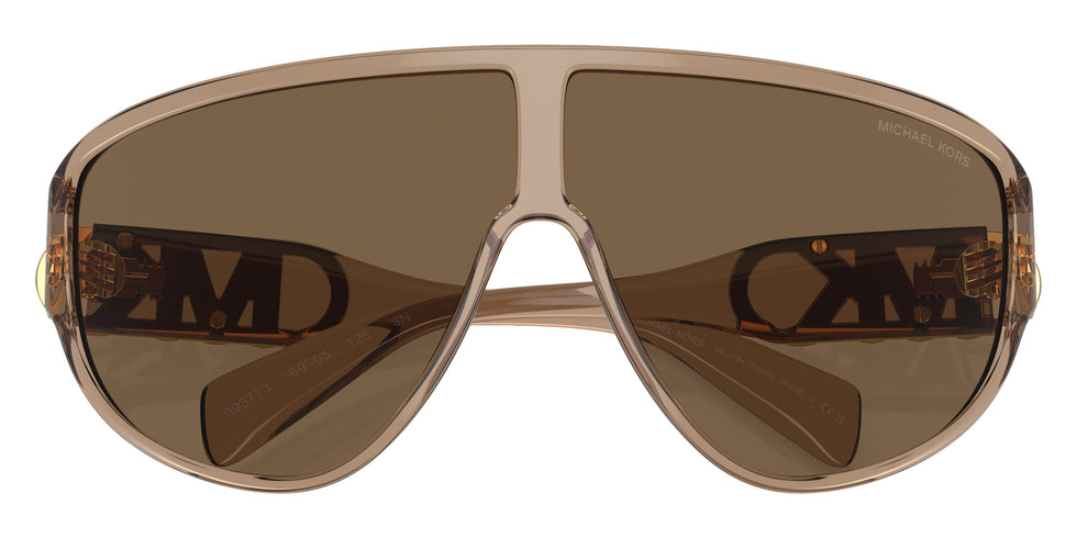 MICHAEL KORS MK2194 Empire Shield 393773 69 - Brown Transparent / Dark Brown #id:mk2194393773_s:100120