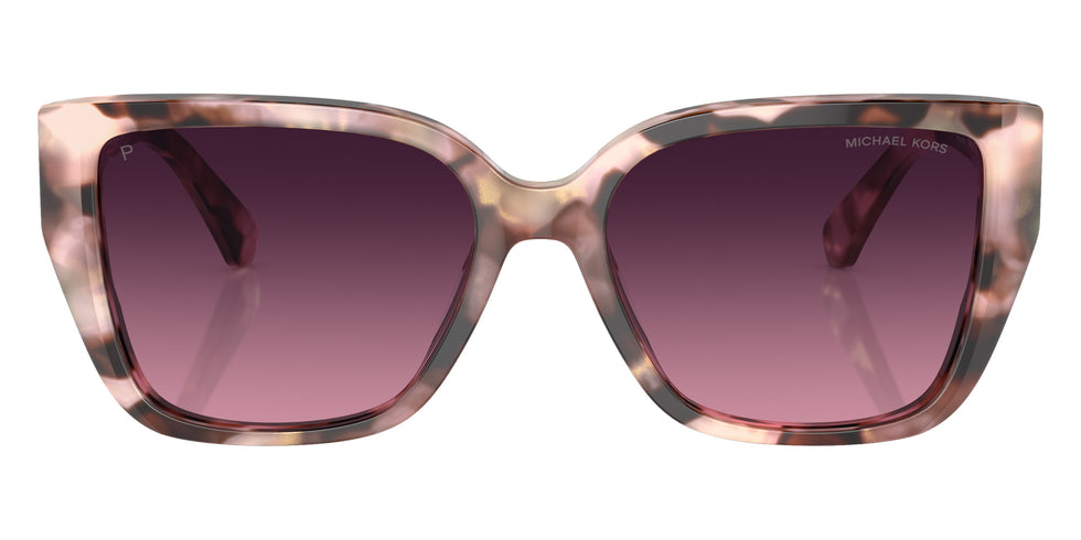 MICHAEL KORS MK2199 Acadia 3946F4 55 - Pink Pearlized Tortoise / Burgundy Gradient Polarized #id:mk21993946f4_s:100100