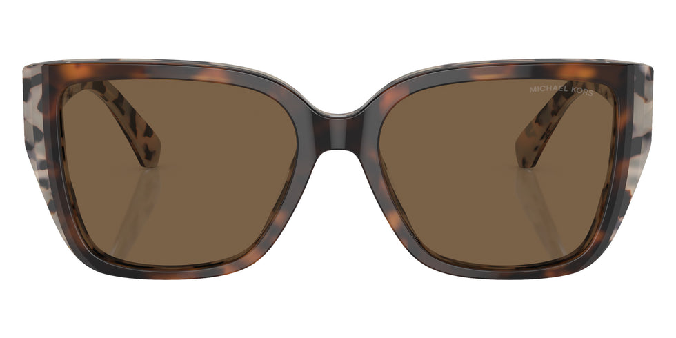 MICHAEL KORS MK2199 Acadia 395173 55 - Bi Layer Dark/Cream Tortoise / Brown Solid #id:mk2199395173_s:102100