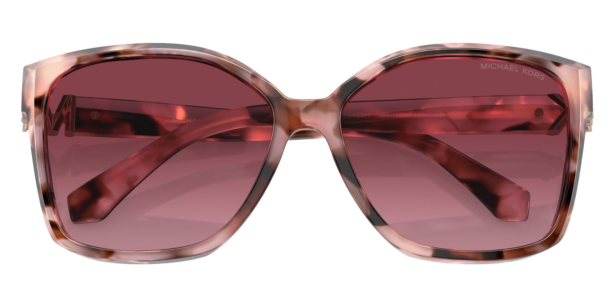 MICHAEL KORS MK2201 Malia 39468H 58 - Pink Pearlized Tortoise / Burgundy Gradient #id:mk220139468h_s:100120