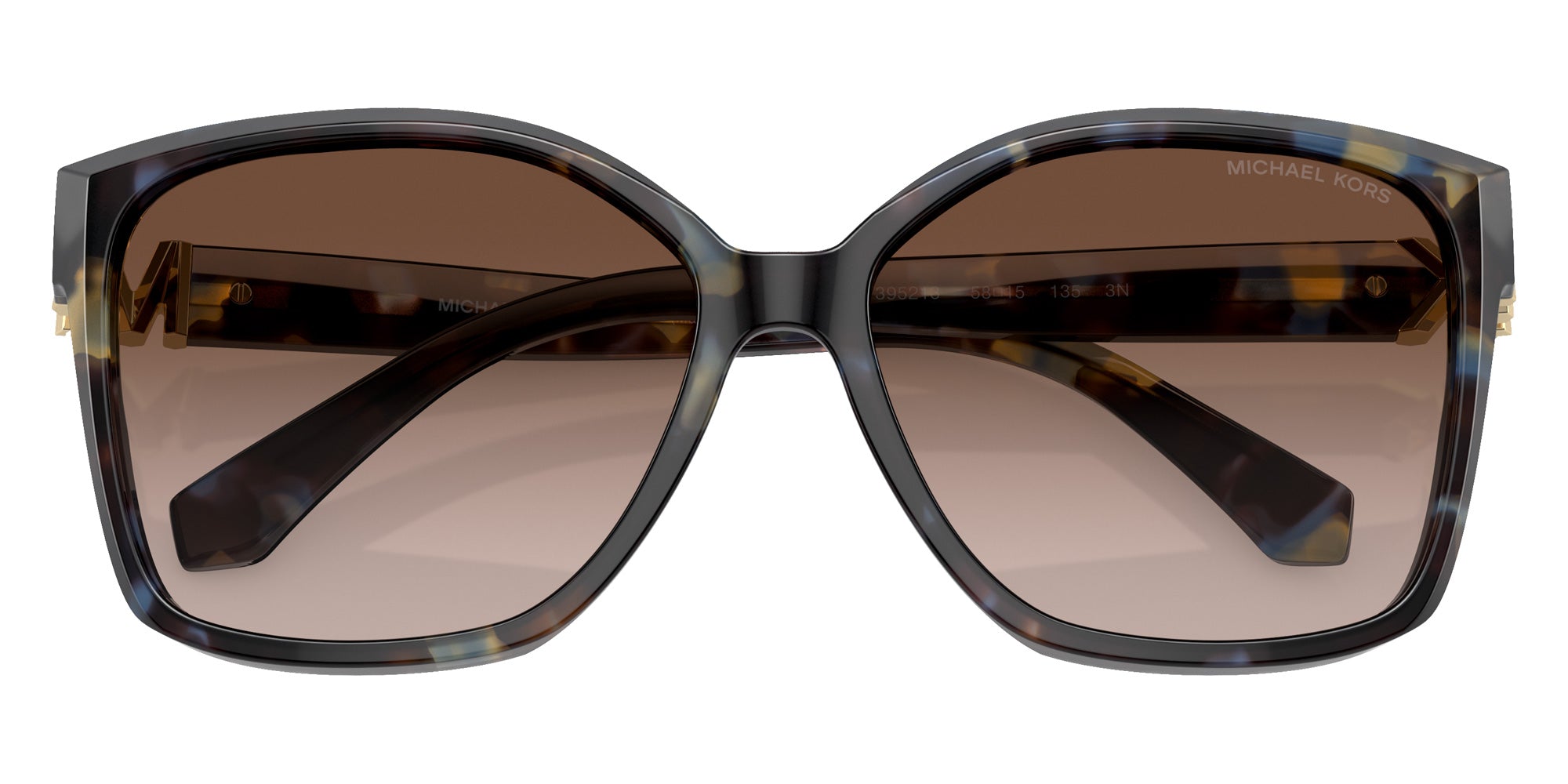 MICHAEL KORS MK2201 Malia 395213 58 - Bright Blue Tortoise / Brown Gradient #id:mk2201395213_s:104120