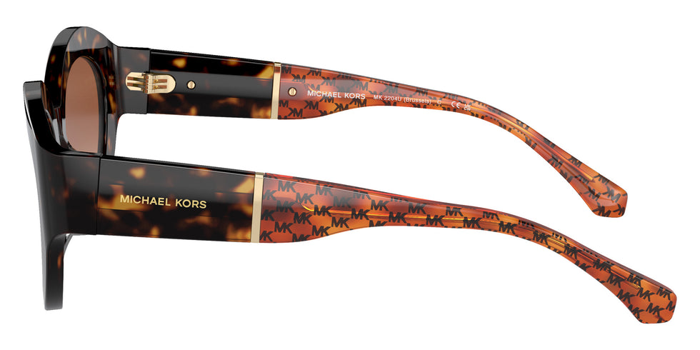 MICHAEL KORS MK2204U Brussels 300613 54 - Dark Tortoise / Brown Gradient #id:mk2204u300613_s:100110