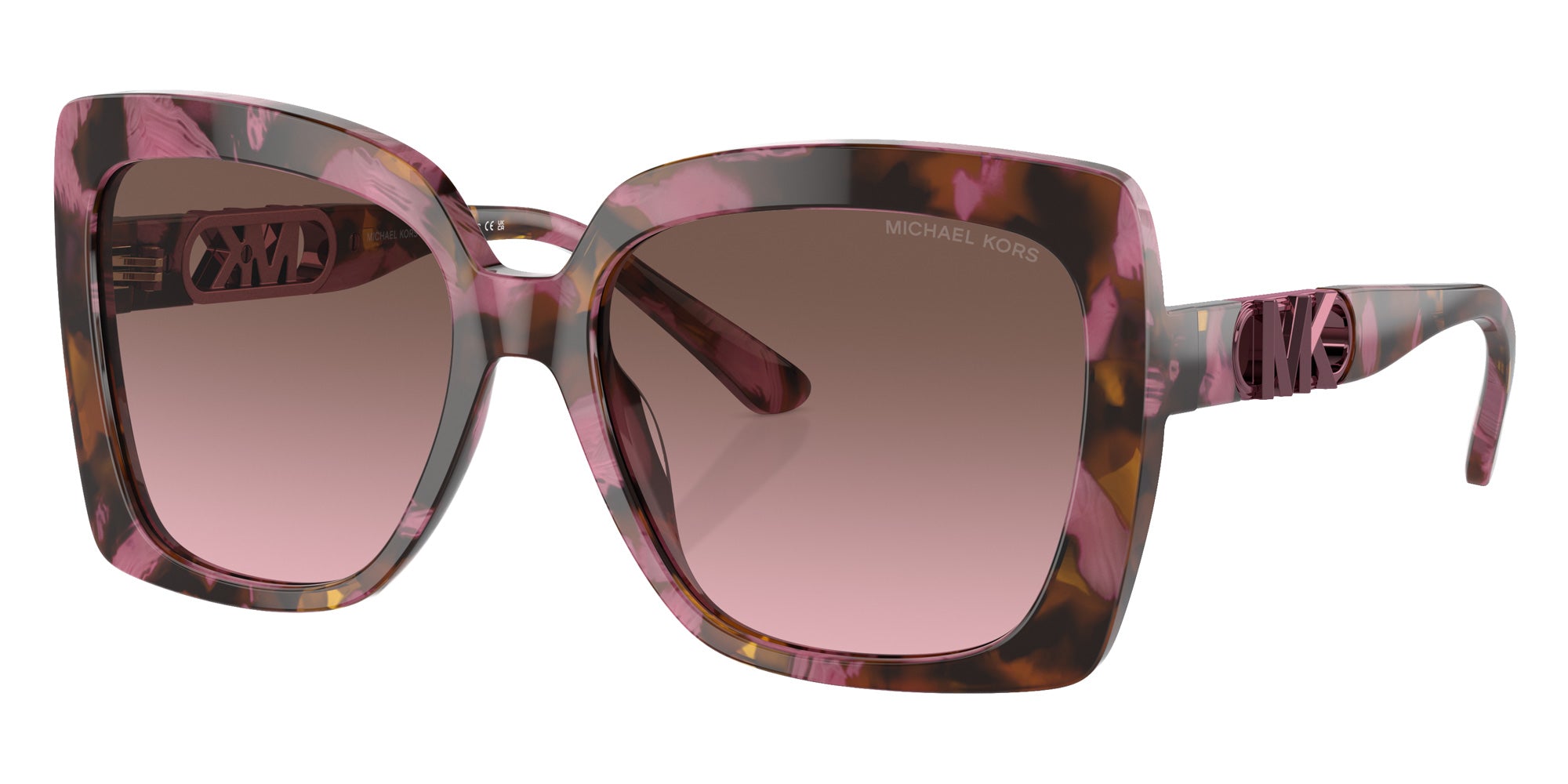 Michael Kors MK2213F Nice 39989T 58 - Plum Graphic Tortoise #id:mk2213f39989t_s:100105