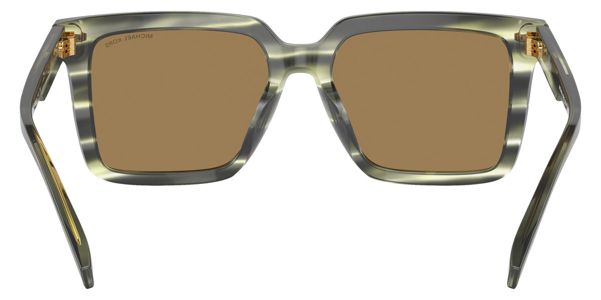 MICHAEL KORS MK2217U Abruzzo 39787I 55 - Olive Horn / Olive Green Mirrored #id:mk2217u39787i_s:100115