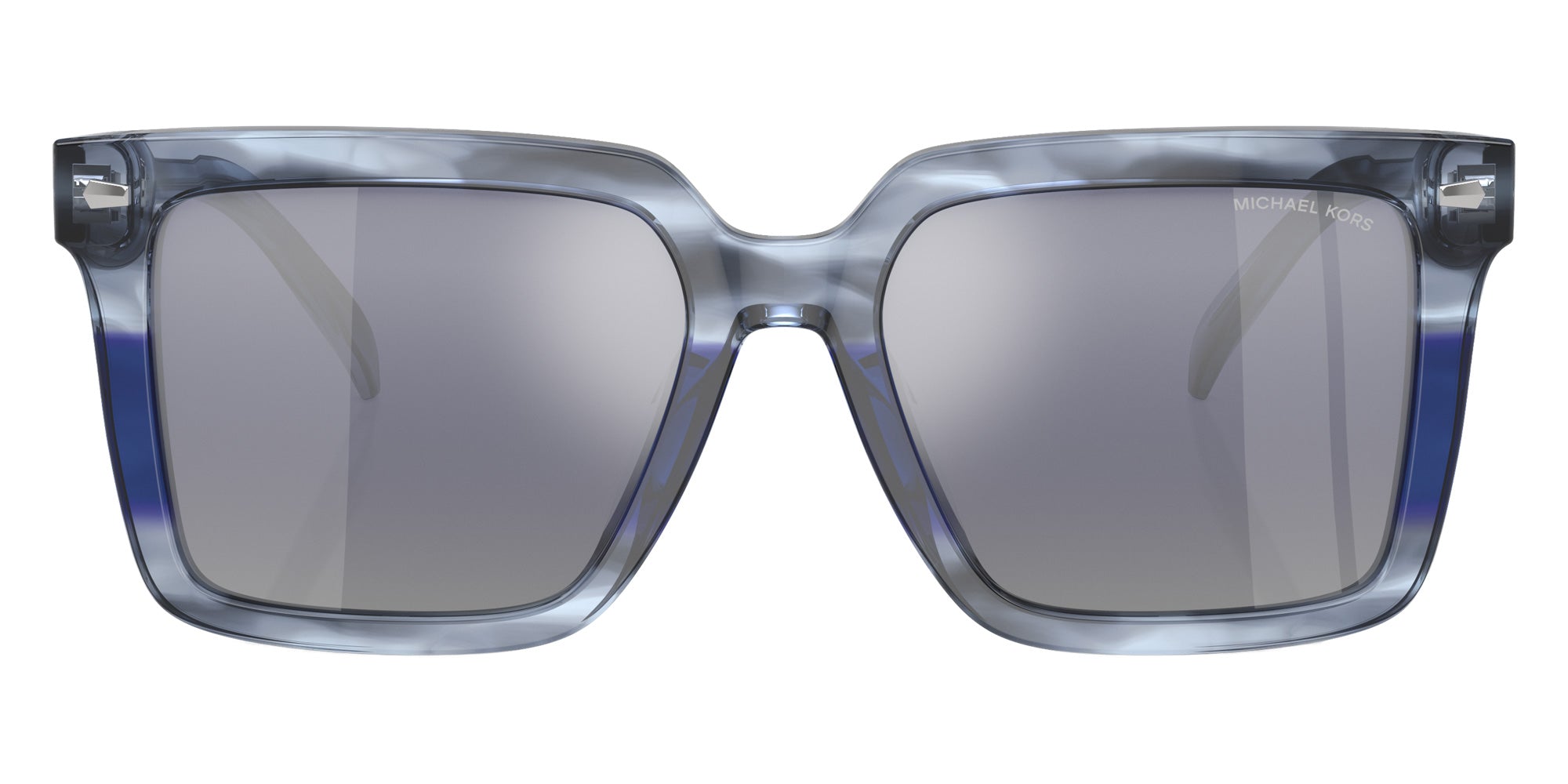 MICHAEL KORS MK2217U Abruzzo 39796I 55 - Blue Horn / Blue Mirrored Gradient #id:mk2217u39796i_s:100100