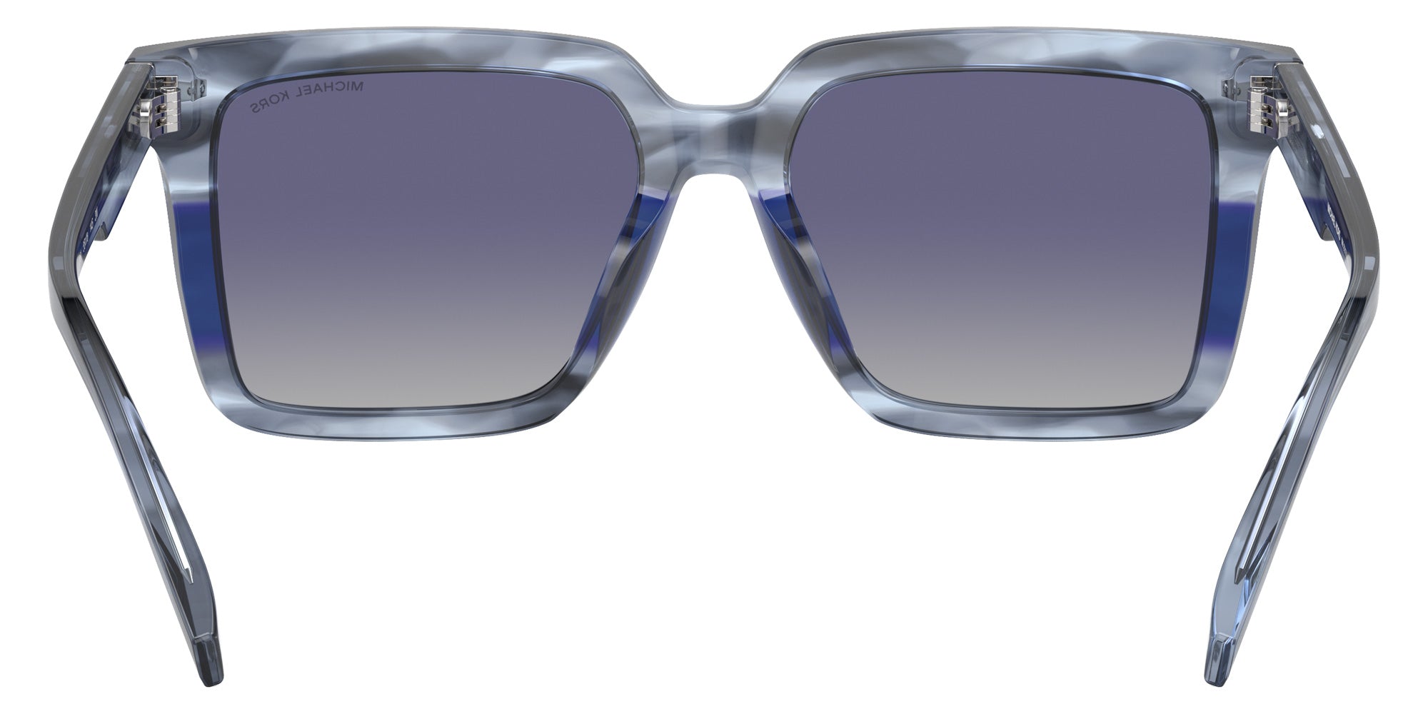 MICHAEL KORS MK2217U Abruzzo 39796I 55 - Blue Horn / Blue Mirrored Gradient #id:mk2217u39796i_s:100115