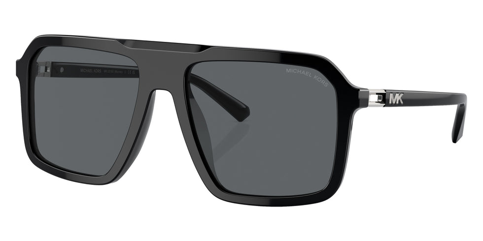 MICHAEL KORS MK2218U Murren 300587 58 - Black / Dark Gray Solid #id:mk2218u300587_s:100105