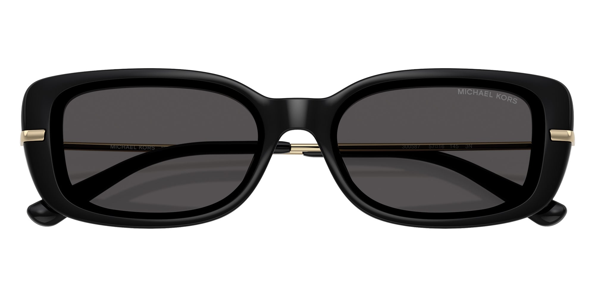 MICHAEL KORS MK2228D Capella 300587 57 - Black / Dark Gray Solid #id:mk2228d300587_s:100120