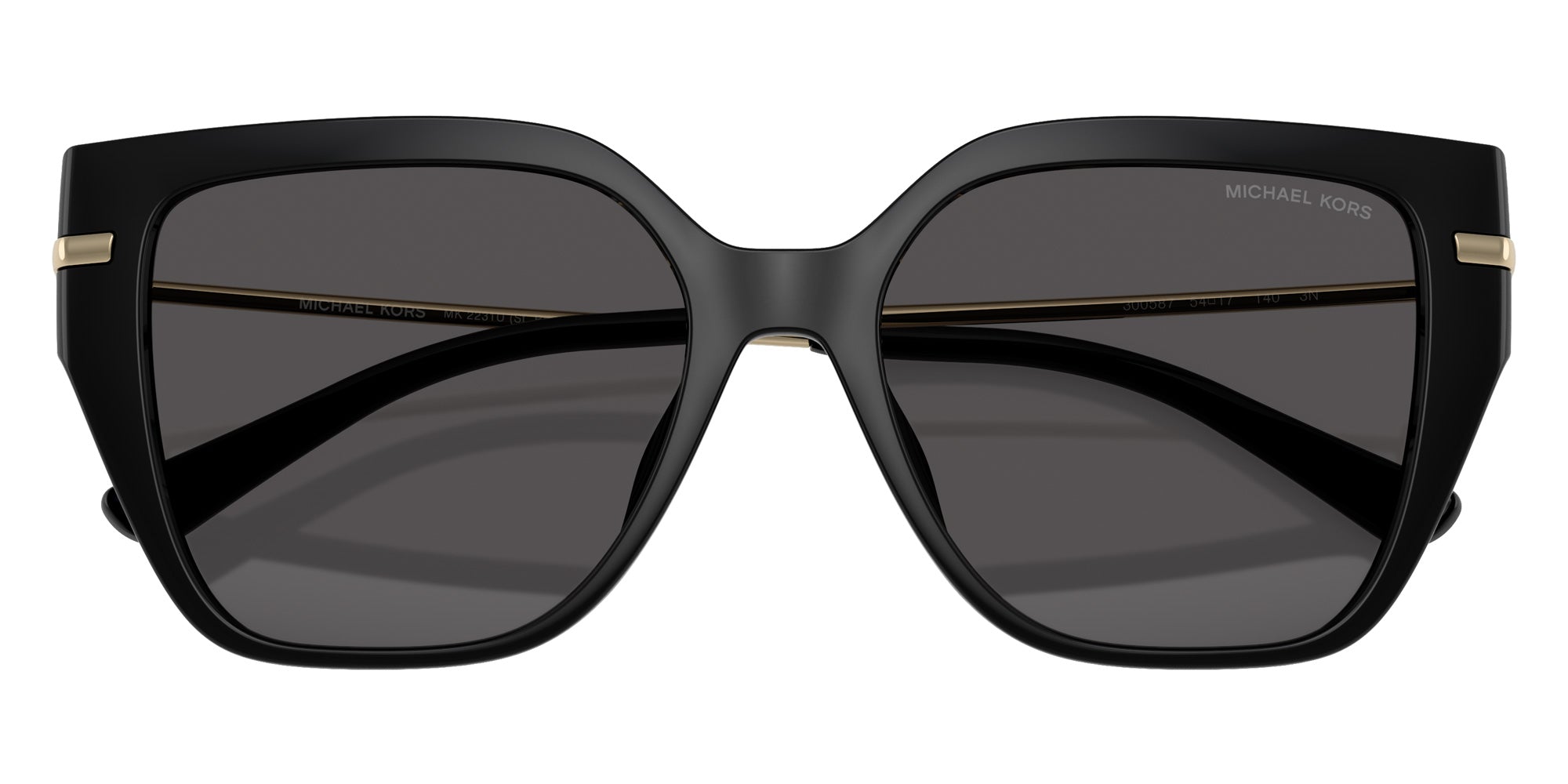 MICHAEL KORS MK2231U St. Barths 300587 54 - Black / Dark Gray Solid #id:mk2231u300587_s:100120