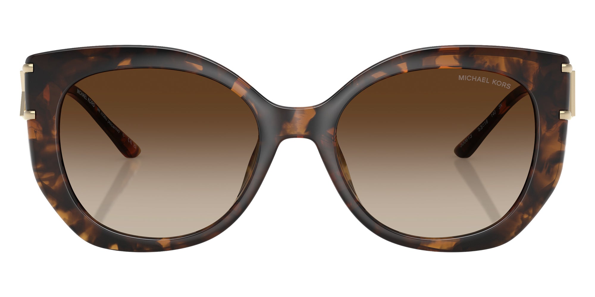 MICHAEL KORS MK2236U Alicante 300613 53 - Dark Tortoise / Brown Gradient #id:mk2236u300613_s:100100
