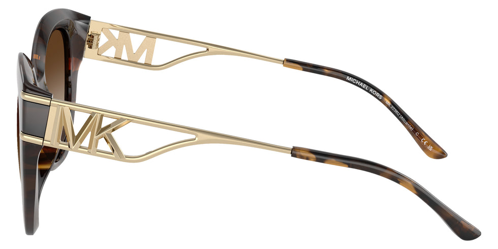 MICHAEL KORS MK2236U Alicante 300613 53 - Dark Tortoise / Brown Gradient #id:mk2236u300613_s:100110