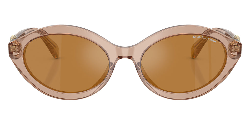 MICHAEL KORS MK2257U Carlazzo 34016H 55 - Transparent Tan / Gold Mirrored #id:mk2257u34016h_s:100100