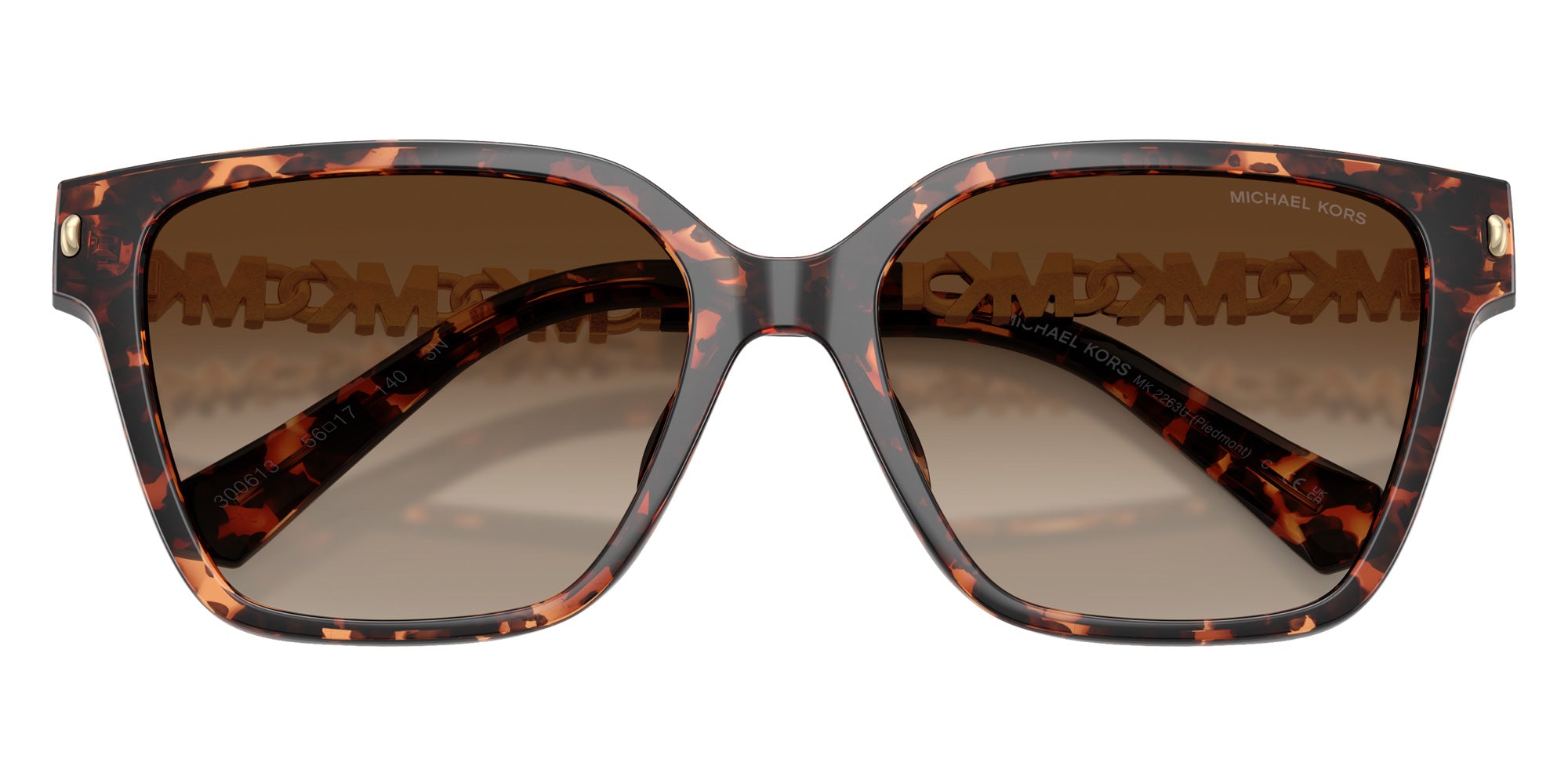 MICHAEL KORS MK2263U Piedmont 300613 56 - Dark Tortoise / Smoke Gradient #id:mk2263u300613_s:100120