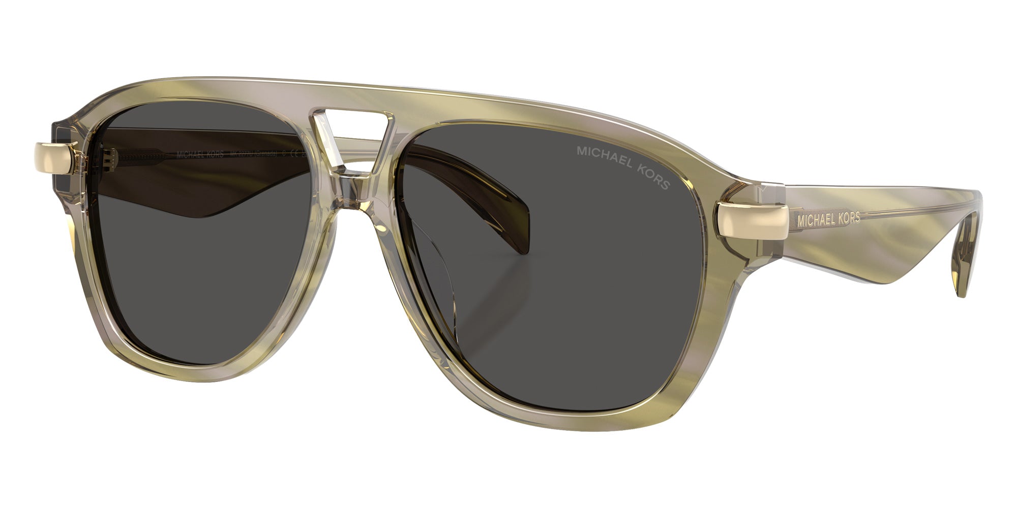 MICHAEL KORS MK2277U Grenada 404087 56 - Olive Horn #id:mk2277u404087_s:104105