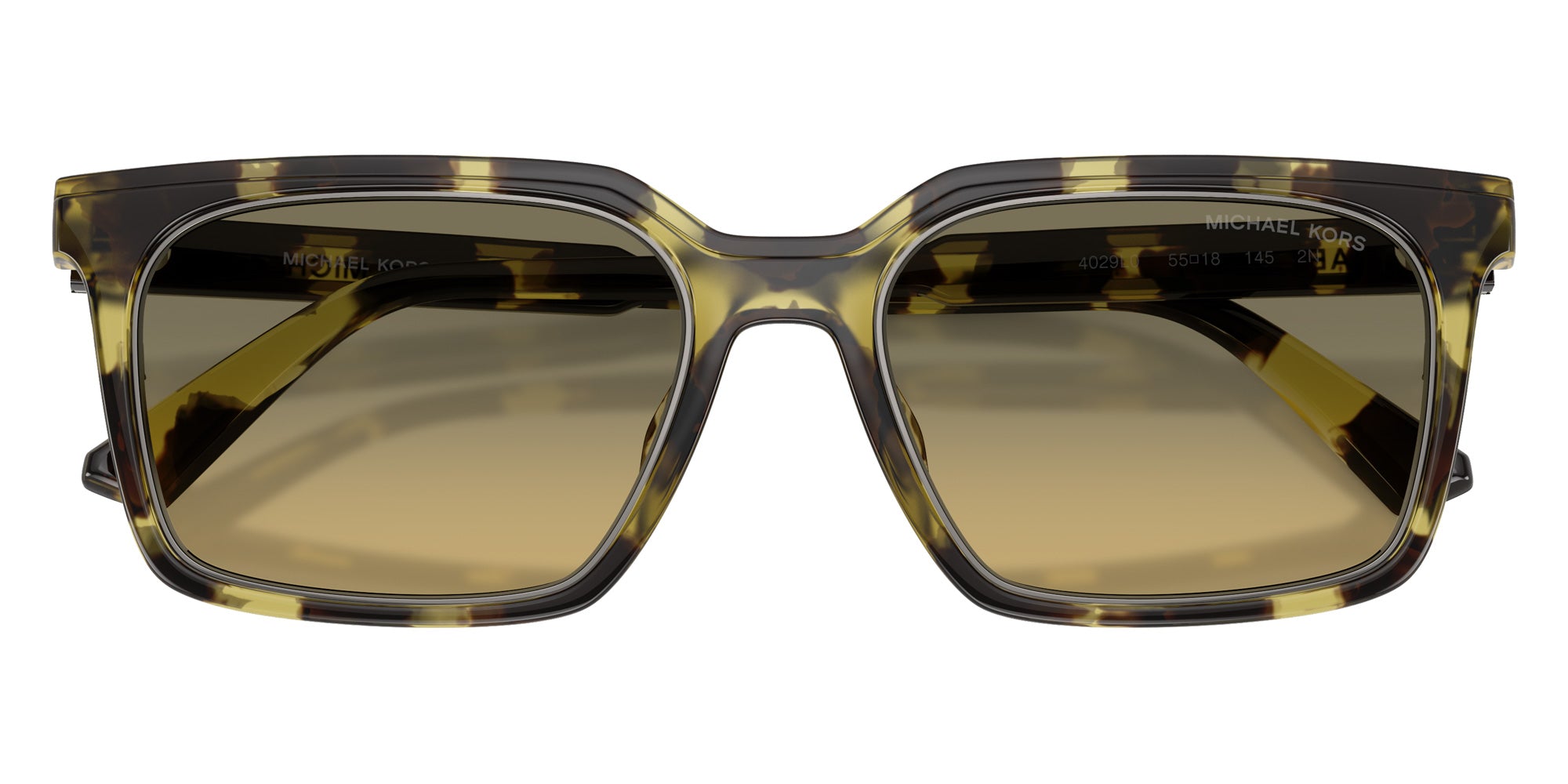 MICHAEL KORS MK2282U Honolulu 4029L0 55 - Olive Tortoise #id:mk2282u4029l0_s:104120