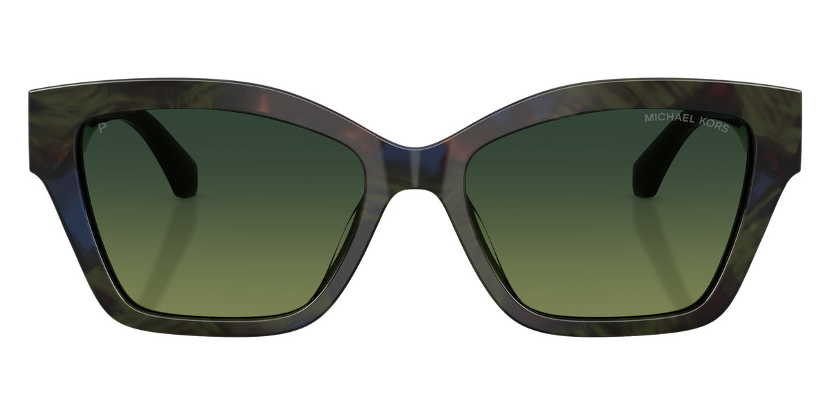MICHAEL KORS MK2292U Santa Barbara 3902T4 55 - Olive Camo Tortoise / Olive Polarized #id:mk2292u3902t4_s:102100