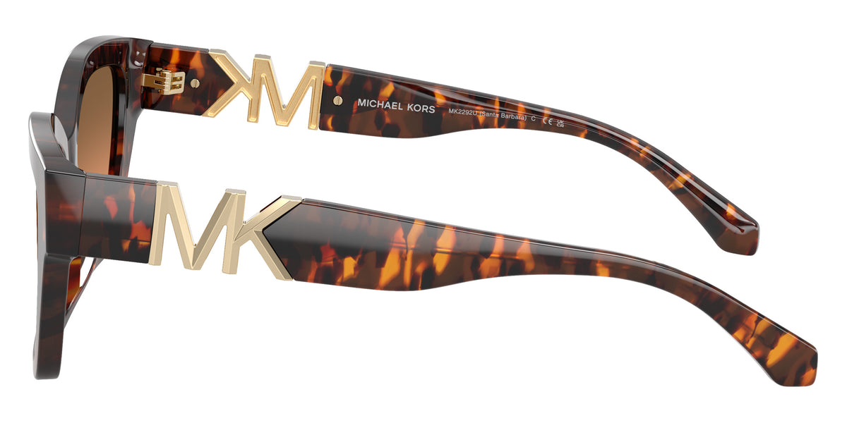 MICHAEL KORS MK2292U Santa Barbara 403118 55 - Luggage Tortoise / Gray Orange Gradient #id:mk2292u403118_s:106110