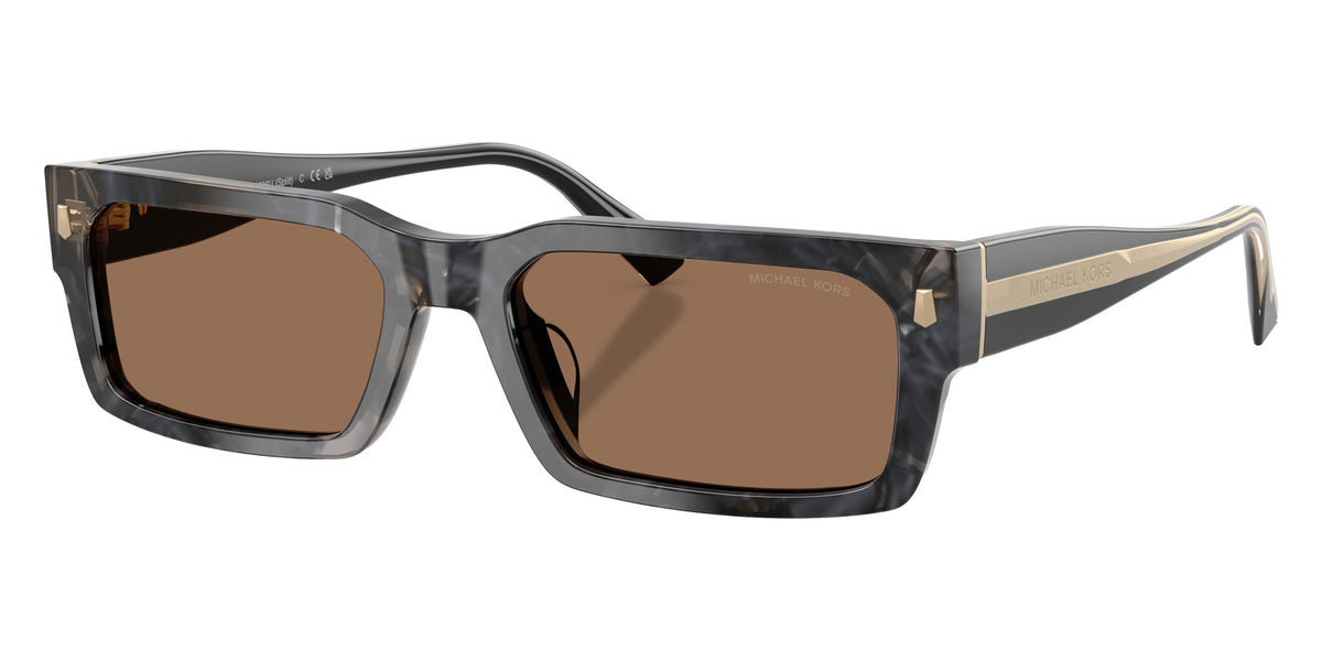 MICHAEL KORS MK2296U Split 394573 56 - Black Camo Tortoise / Brown #id:mk2296u394573_s:102105