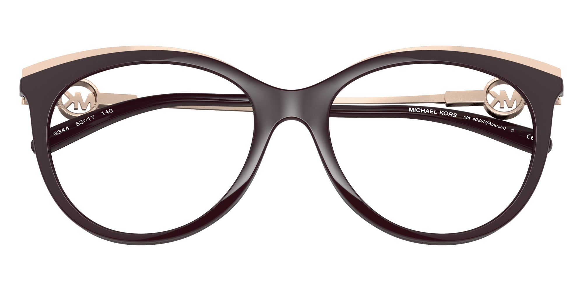 MICHAEL KORS MK4089U Ajaccio 3344 53 - Cordovan #id:mk4089u3344_s:100120