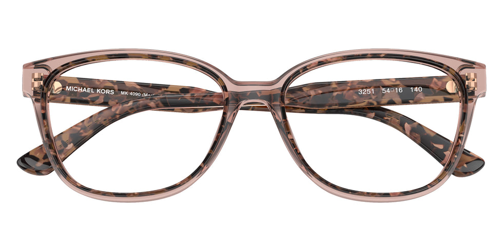 MICHAEL KORS MK4090 Martinique 3251 54 - Pink Tortoise/Dusty Rose Transparent #id:mk40903251_s:100120