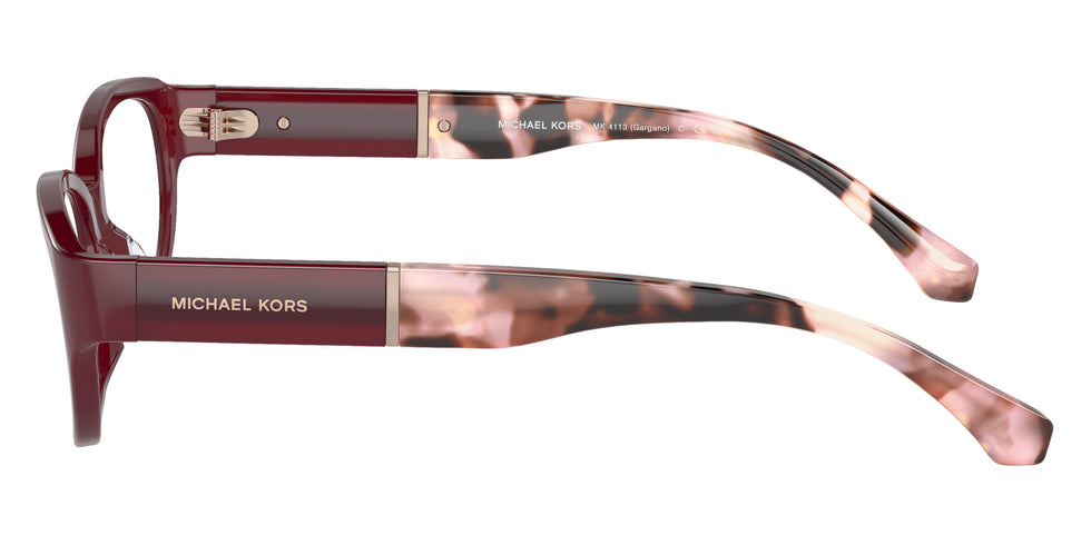 MICHAEL KORS MK4113 Gargano 3949 55 - Dark Red Transparent #id:mk41133949_s:100110
