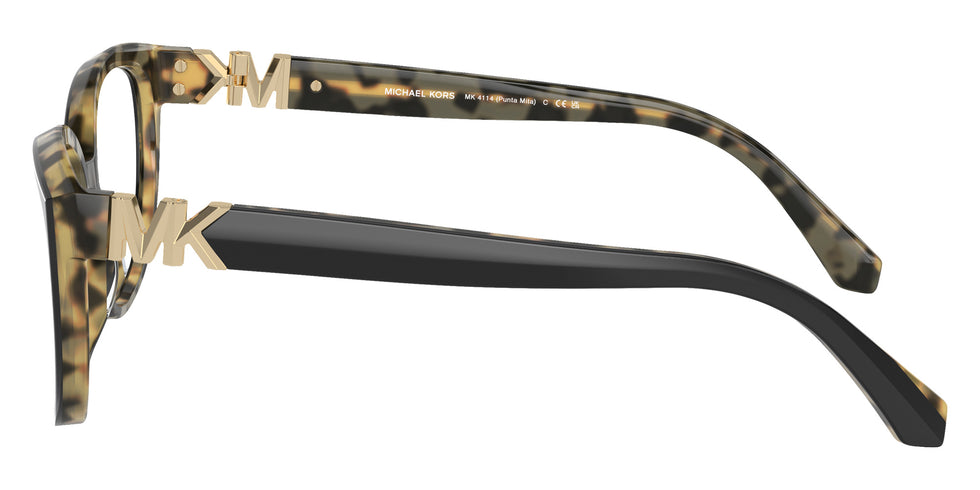 MICHAEL KORS MK4114 Punta Mita 3950 53 - Punta Mita Black/Amber Tortoise #id:mk41143950_s:100110
