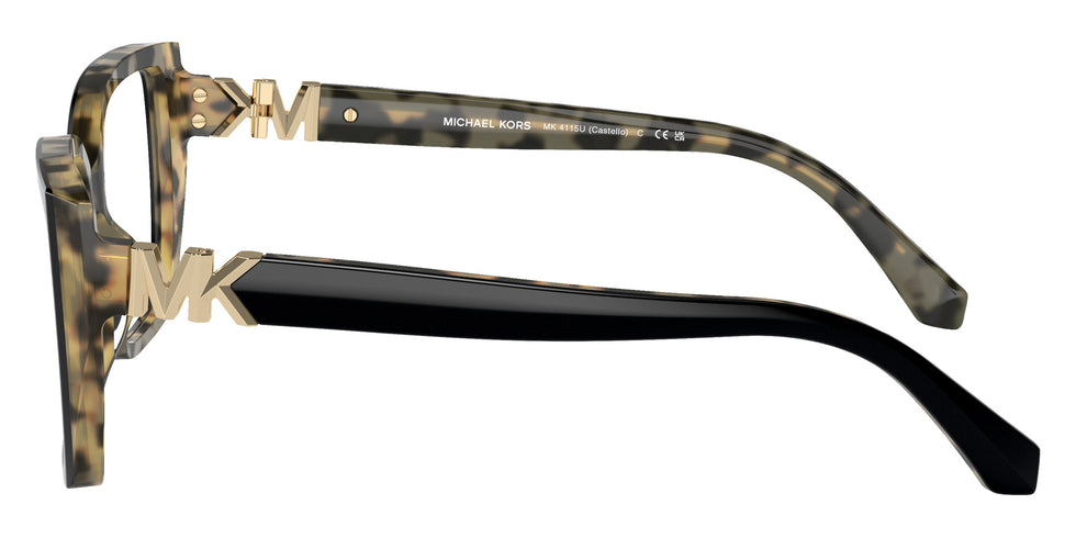 MICHAEL KORS MK4115U Castello 3950 56 - Black/Amber Tortoise #id:mk4115u3950_s:102110