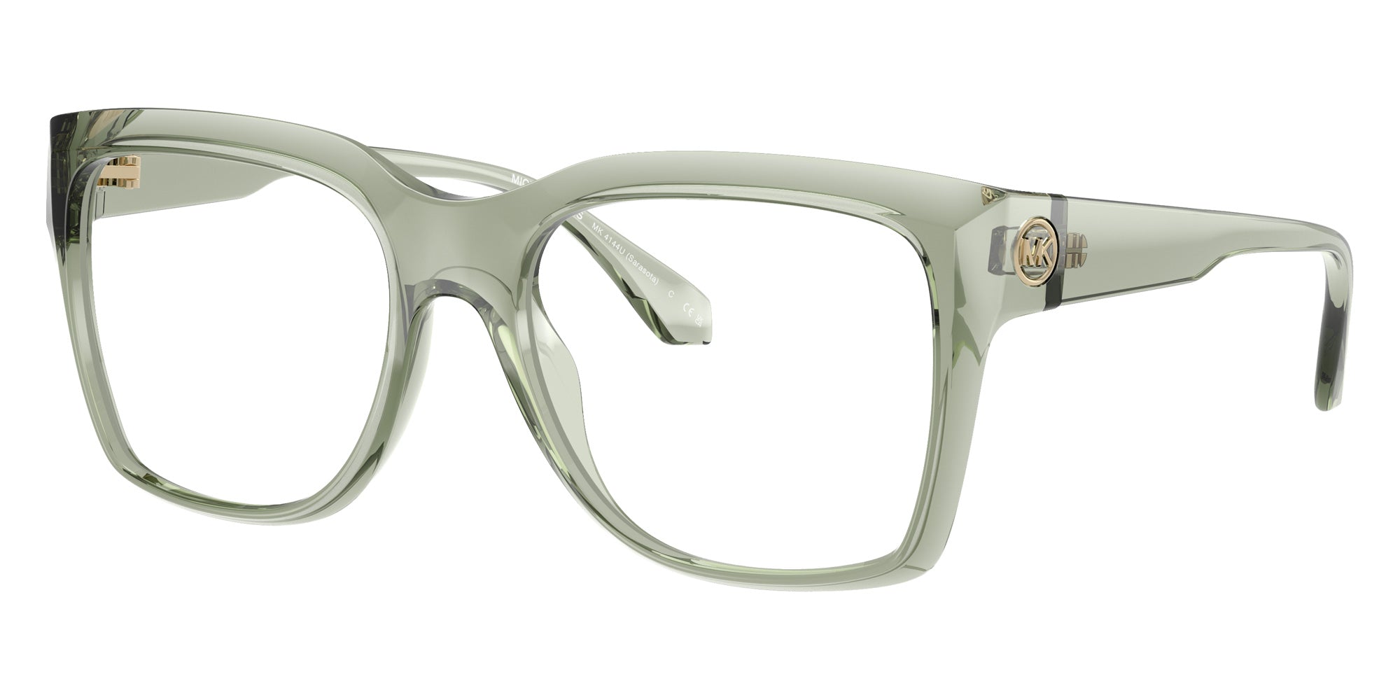 MICHAEL KORS MK4144U Sarasota 4022 53 - Smokey Olive Transparent #id:mk4144u4022_s:100105