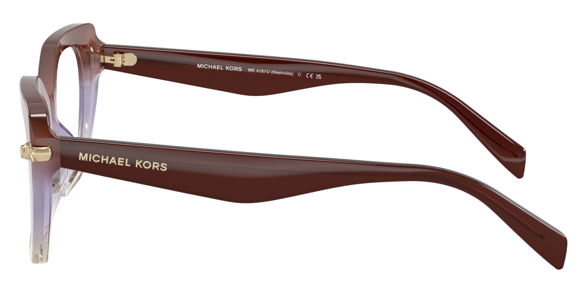 MICHAEL KORS MK4167U Nashville 4036 53 - Gradient Wine #id:mk4167u4036_s:104110