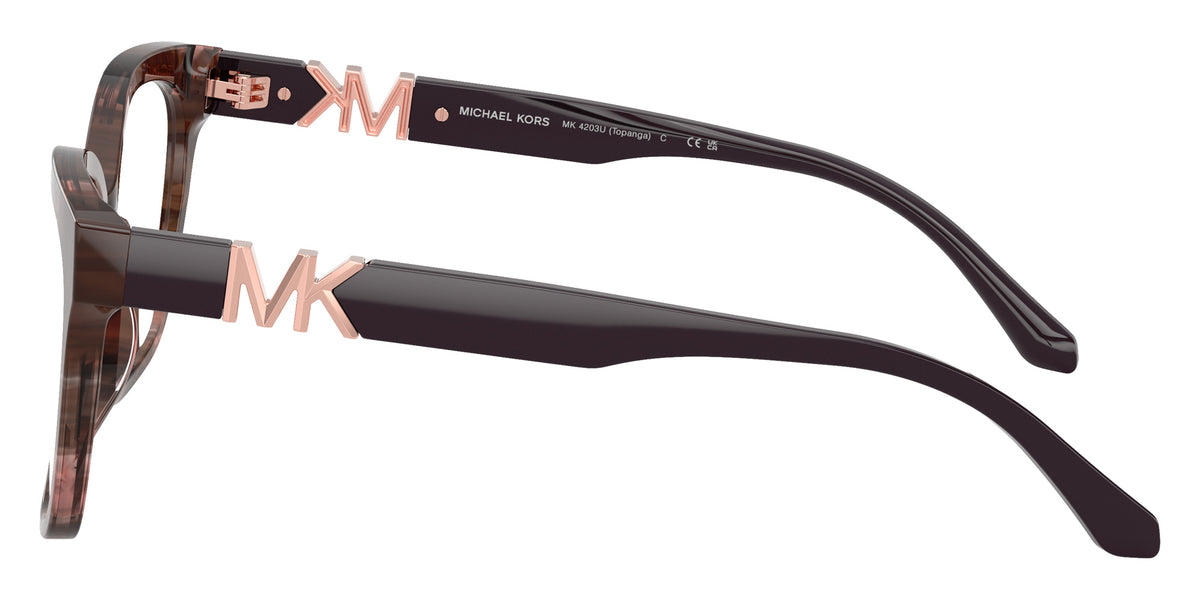 MICHAEL KORS MK4203U Topanga 3175 50 - Rose Transparent #id:mk4203u3175_s:104110