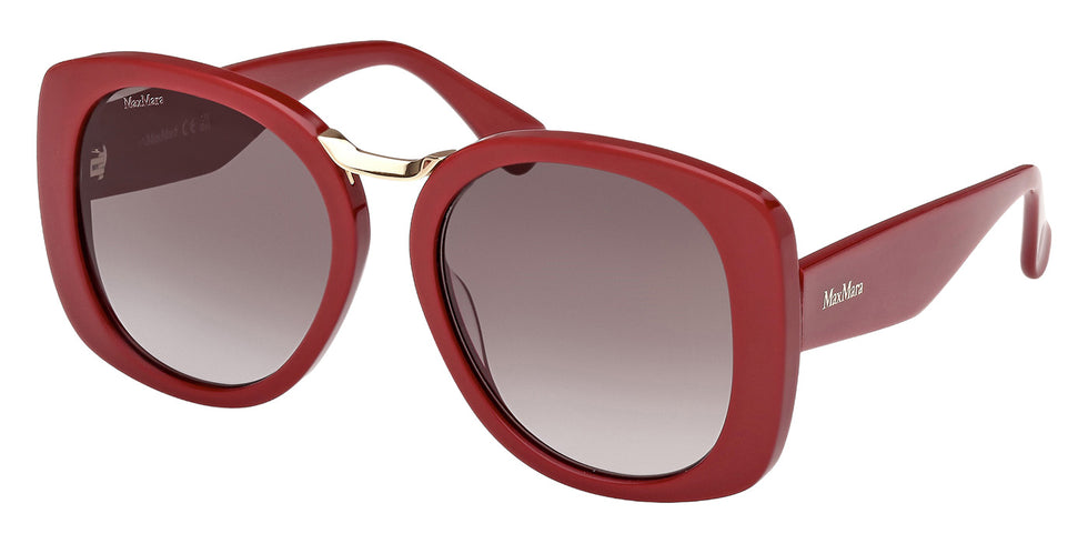 Max Mara MM0092 BRIDGE 69B 55 - Shiny Bordeaux / Gradient Smoke #id:mm009269b_s:100105