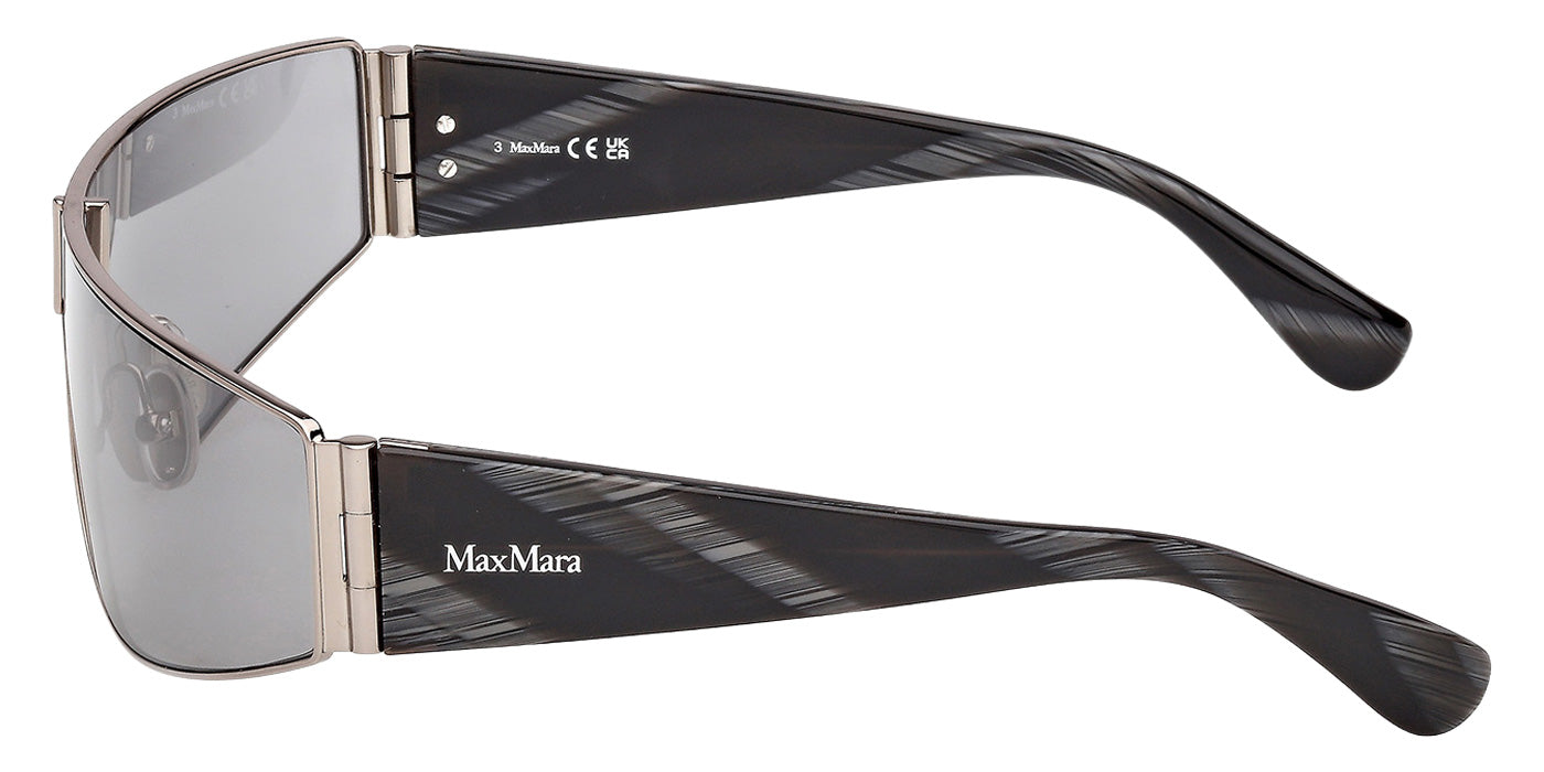 Max Mara MM0164 SPACE 14A 134 - Shiny Light Ruthenium / Smoke #id:mm016414a_s:100110