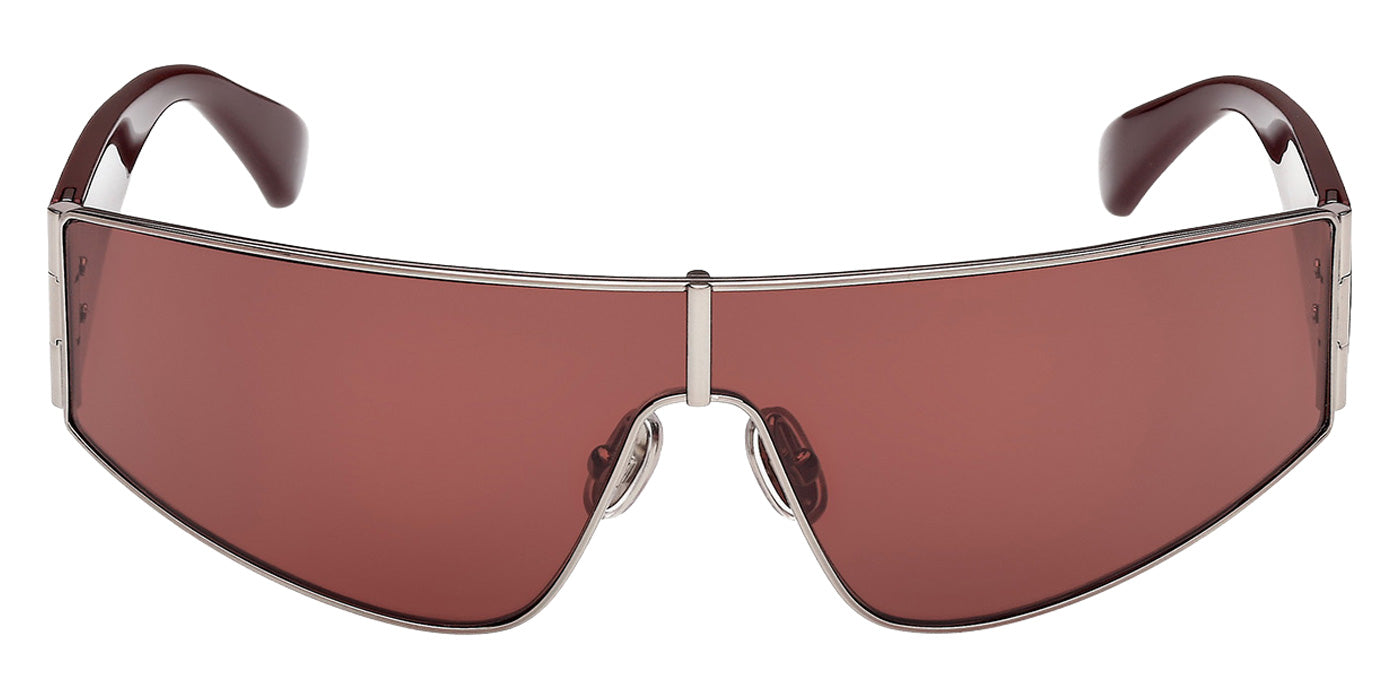 Max Mara MM0164 SPACE 14S 134 - Shiny Light Ruthenium / Bordeaux #id:mm016414s_s:102100