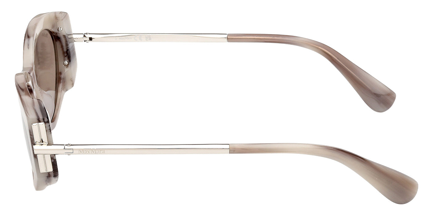 Max Mara MM0167 ROQUEBRUNE 1 60E 54 - Beige Horn / Brown #id:mm016760e_s:104110