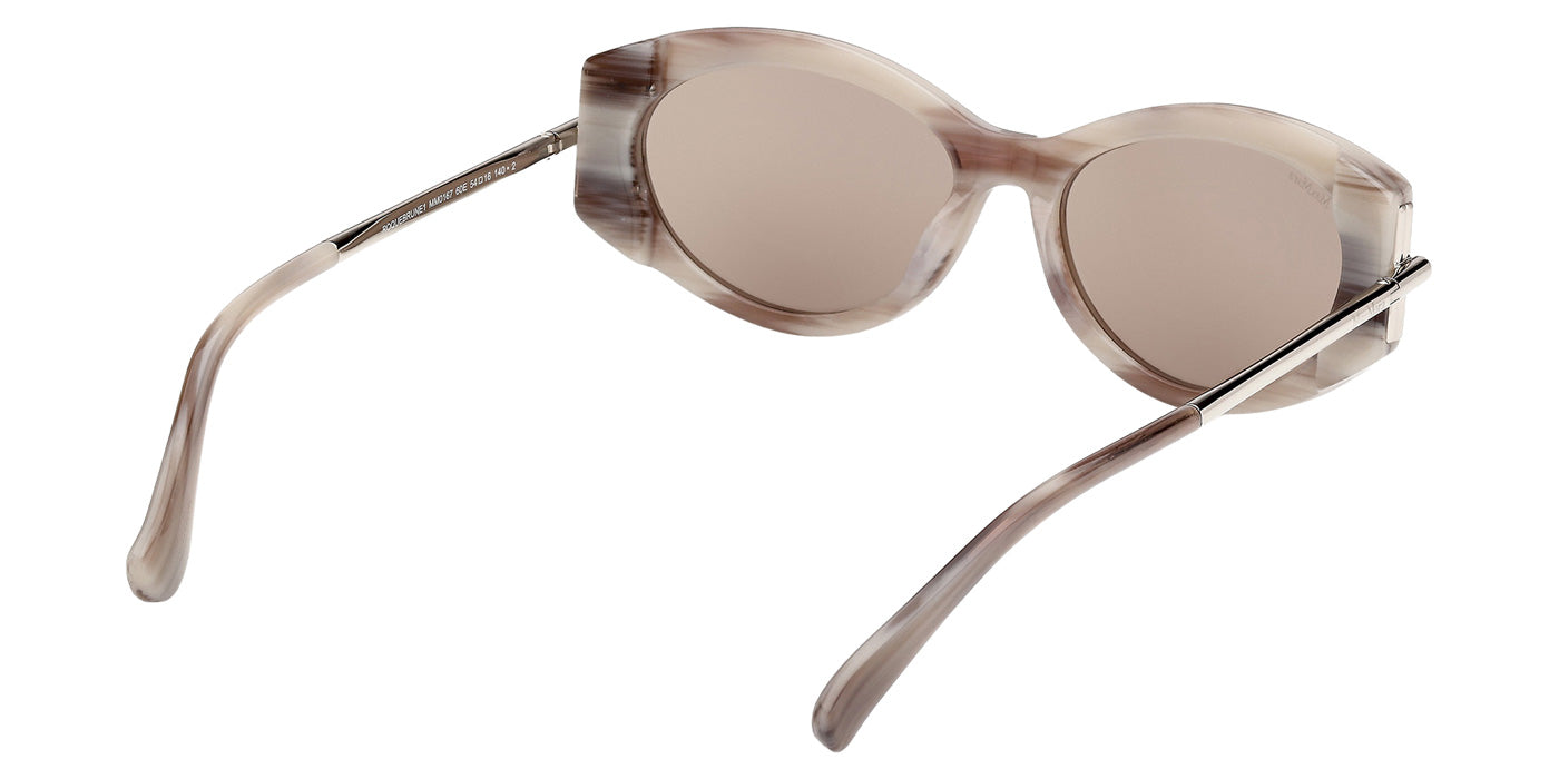 Max Mara MM0167 ROQUEBRUNE 1 60E 54 - Beige Horn / Brown #id:mm016760e_s:104125