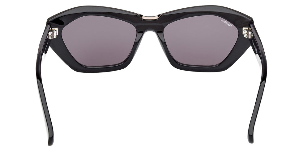 Max Mara MM0169 KATE 01A 54 - Shiny Black / Smoke #id:mm016901a_s:100120