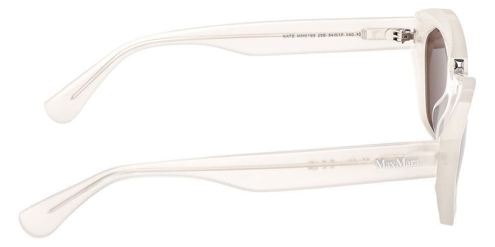 Max Mara MM0169 KATE 25E 54 - Shiny Ivory / Brown #id:mm016925e_s:102130