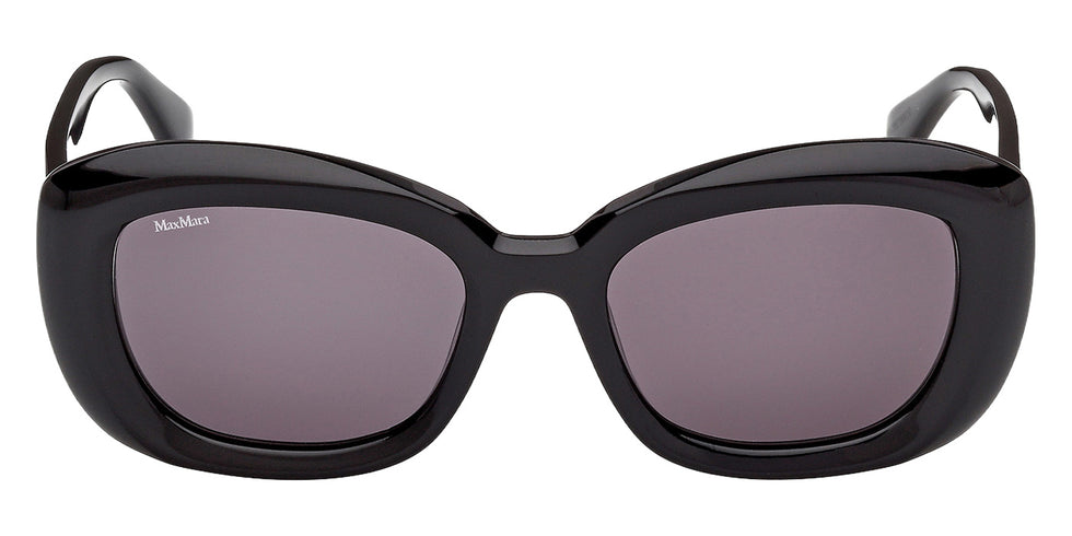 Max Mara MM0170 ELIZABETH 1 01A 53 - Shiny Black / Smoke #id:mm017001a_s:100100