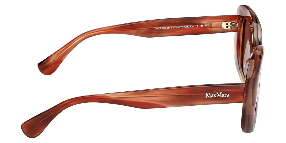Max Mara MM0170 ELIZABETH 1 68E 53 - Orange/Horn / Brown #id:mm017068e_s:104130