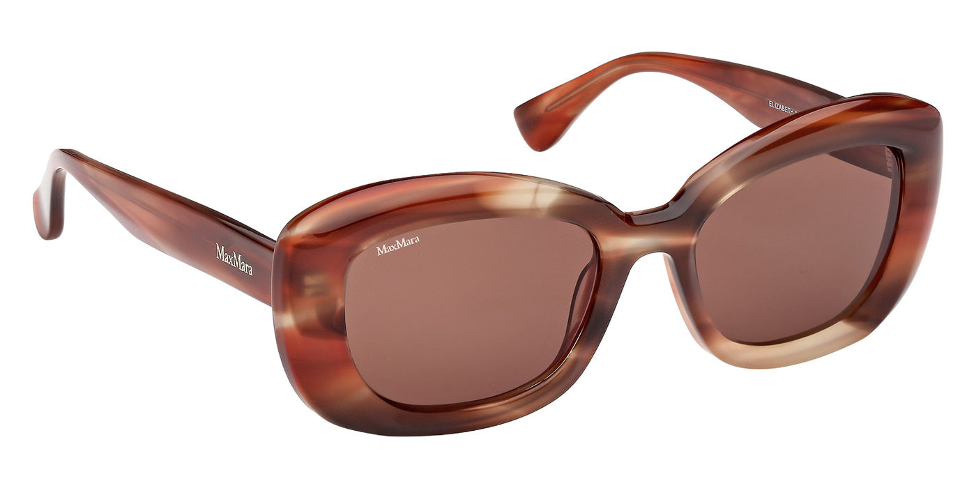 Max Mara MM0170 ELIZABETH 1 68E 53 - Orange/Horn / Brown #id:mm017068e_s:104135