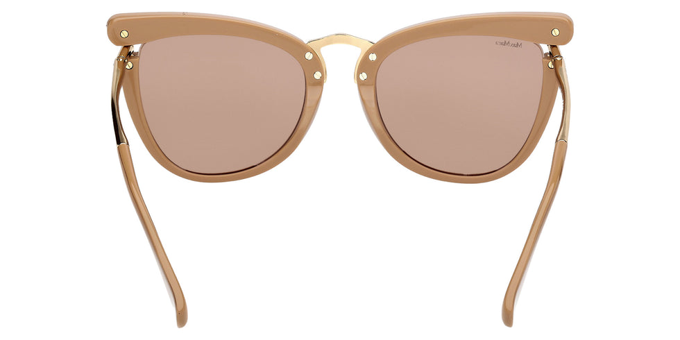 Max Mara MM0186 46E 55 - Shiny Light Brown / Brown 46E #id:mm018646e_s:102120