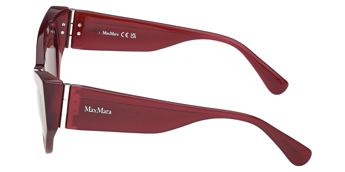 Max Mara MM0192 69S 54 - Shiny Bordeaux / Bordeaux #id:mm019269s_s:106110